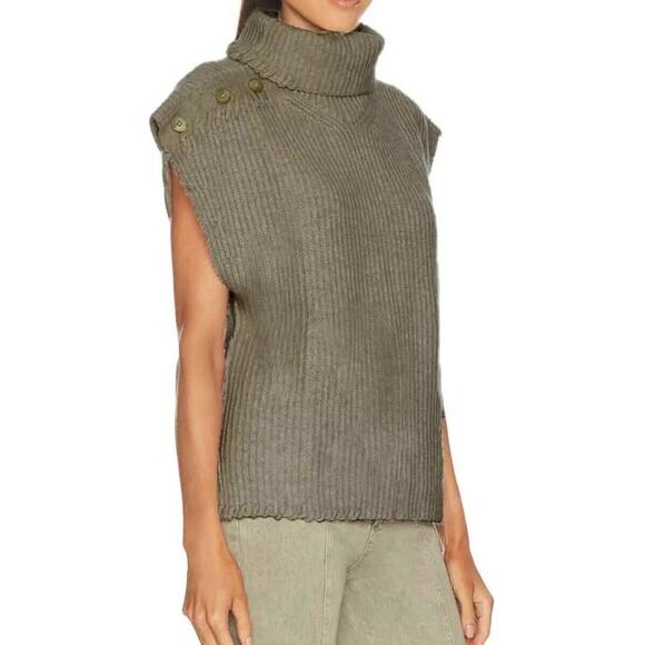 Jonathan Simkhai 100% Cashmere Winona Jumper Sweater Tunic Top Sz S Dry Cleaned - Picture 3 of 12